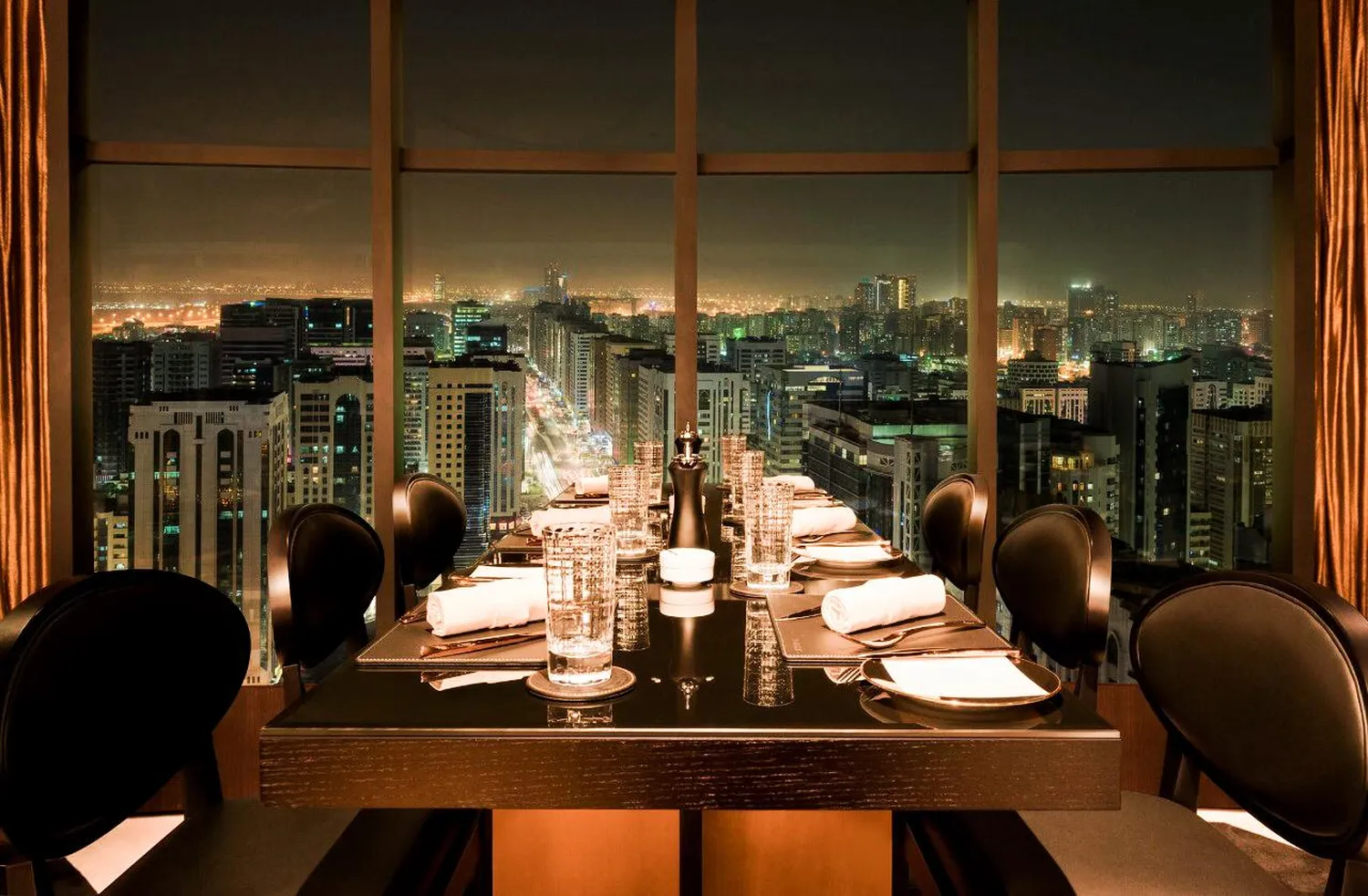 Stratos Revolving restaurant Abu Dhab