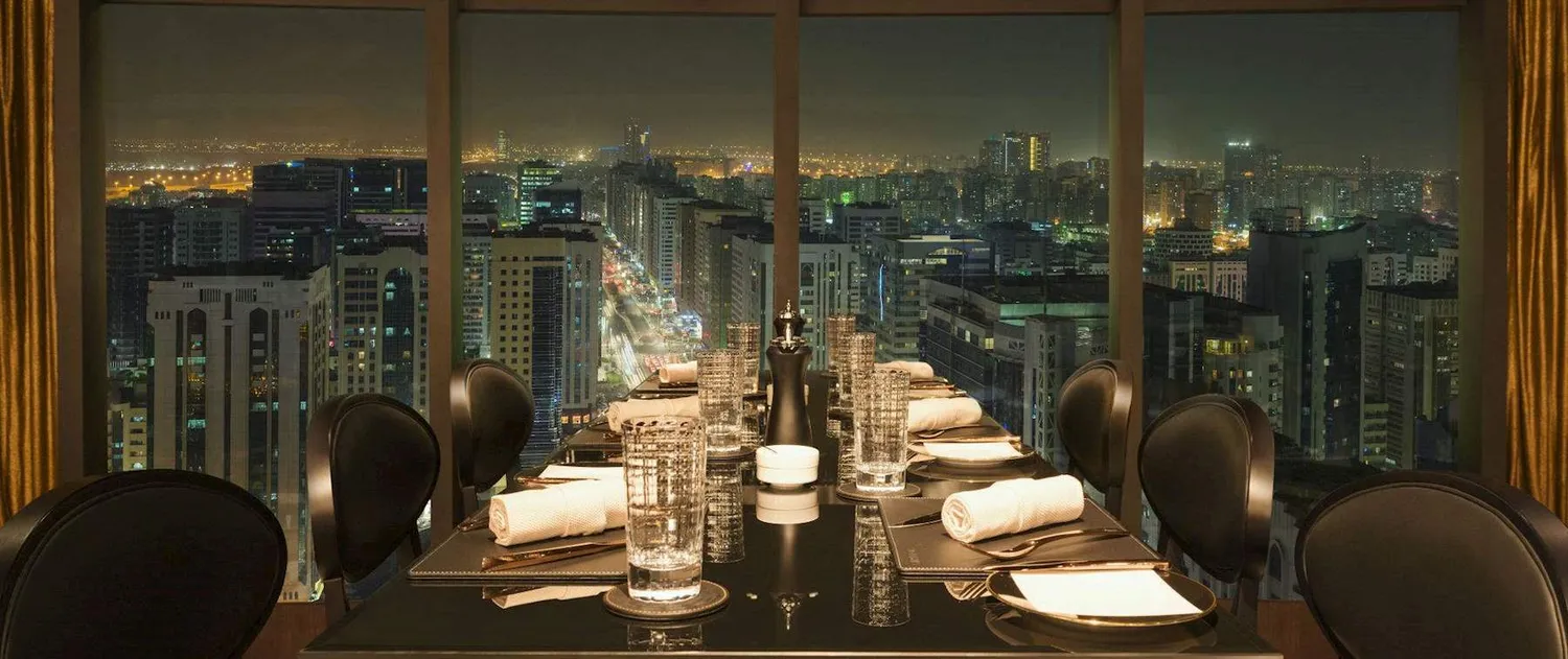 Stratos Revolving restaurant Abu Dhab