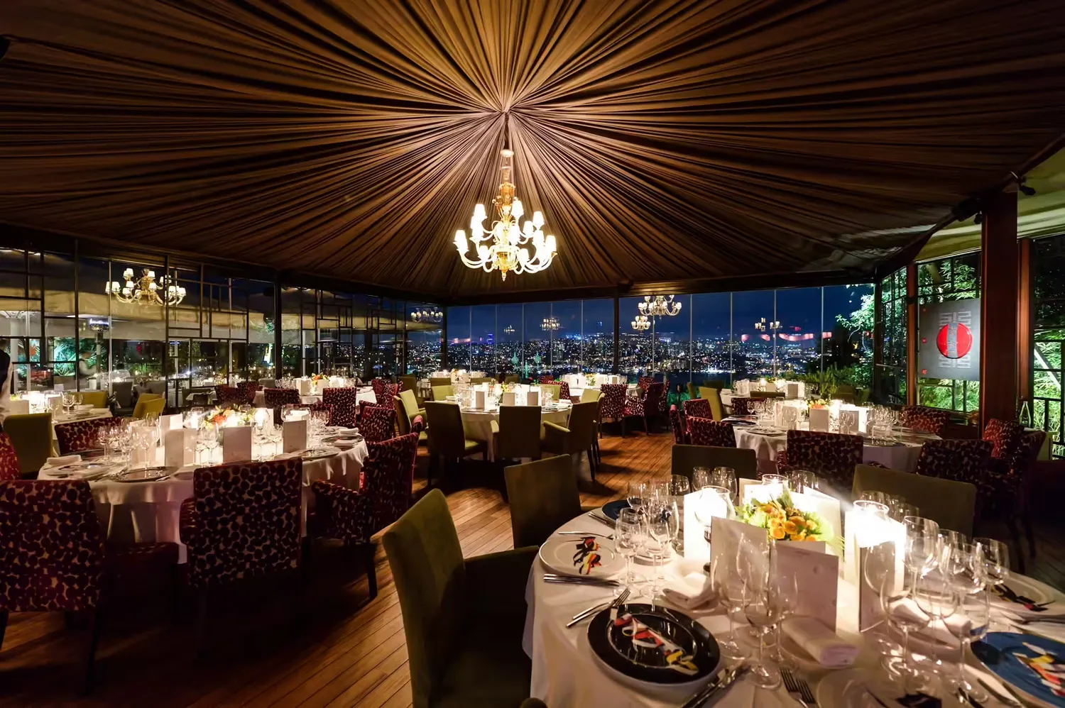 Sunset restaurant Istanbul