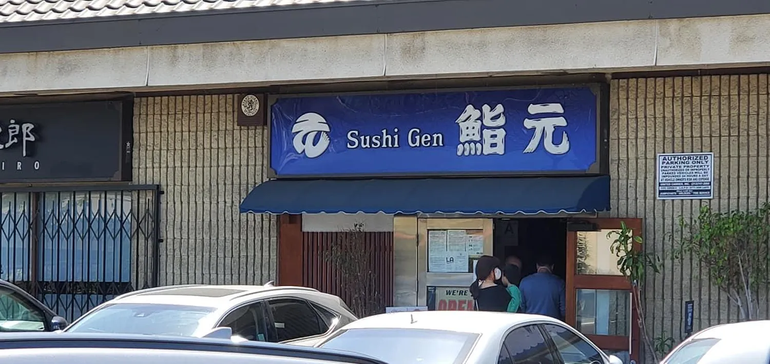 Sushi Gen restaurant Los Angeles