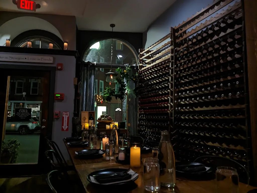 Reservation at TABLE restaurant Boston KEYS