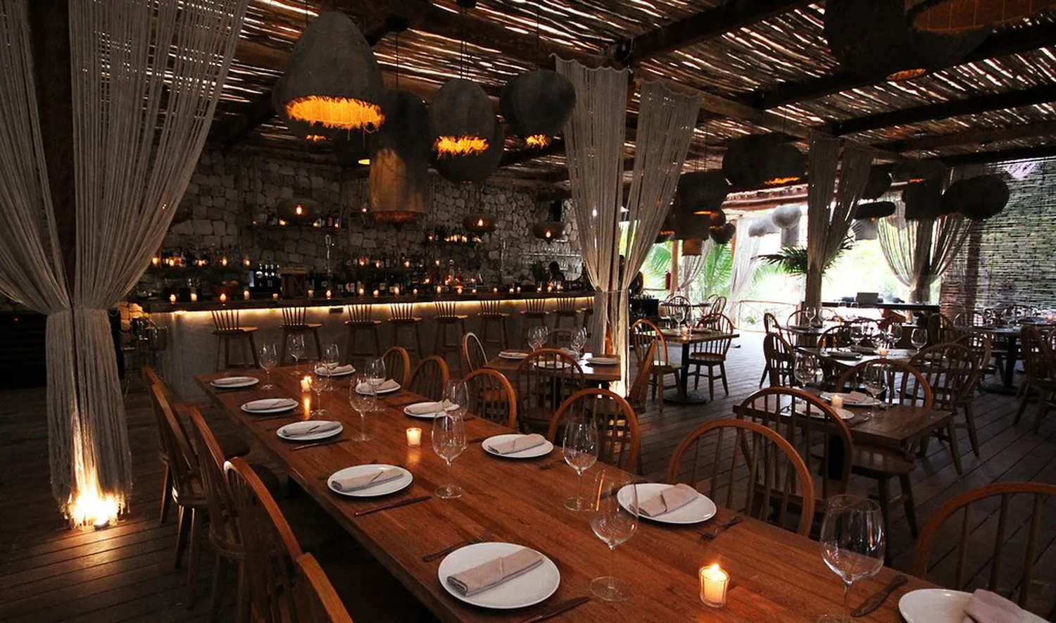 Taboo restaurant Tulum