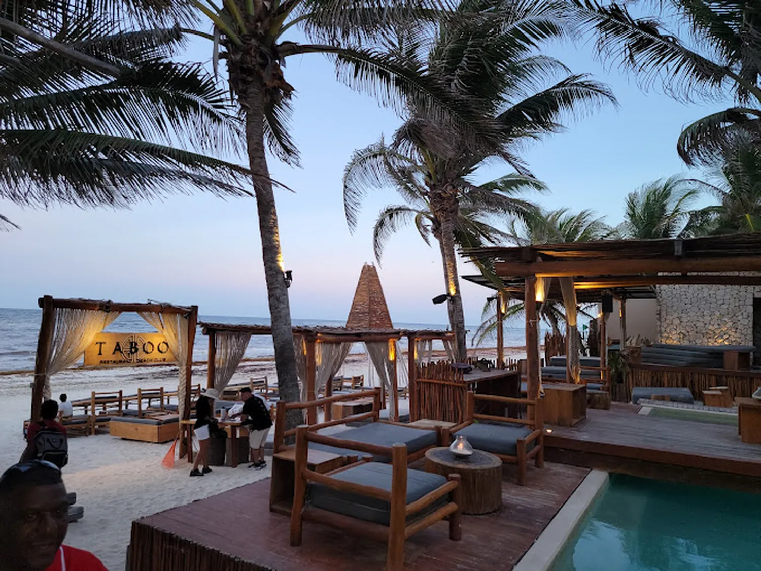 Taboo restaurant Tulum