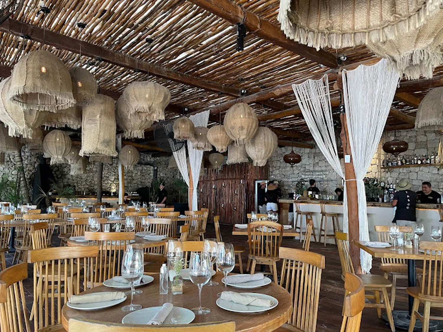 Taboo restaurant Tulum