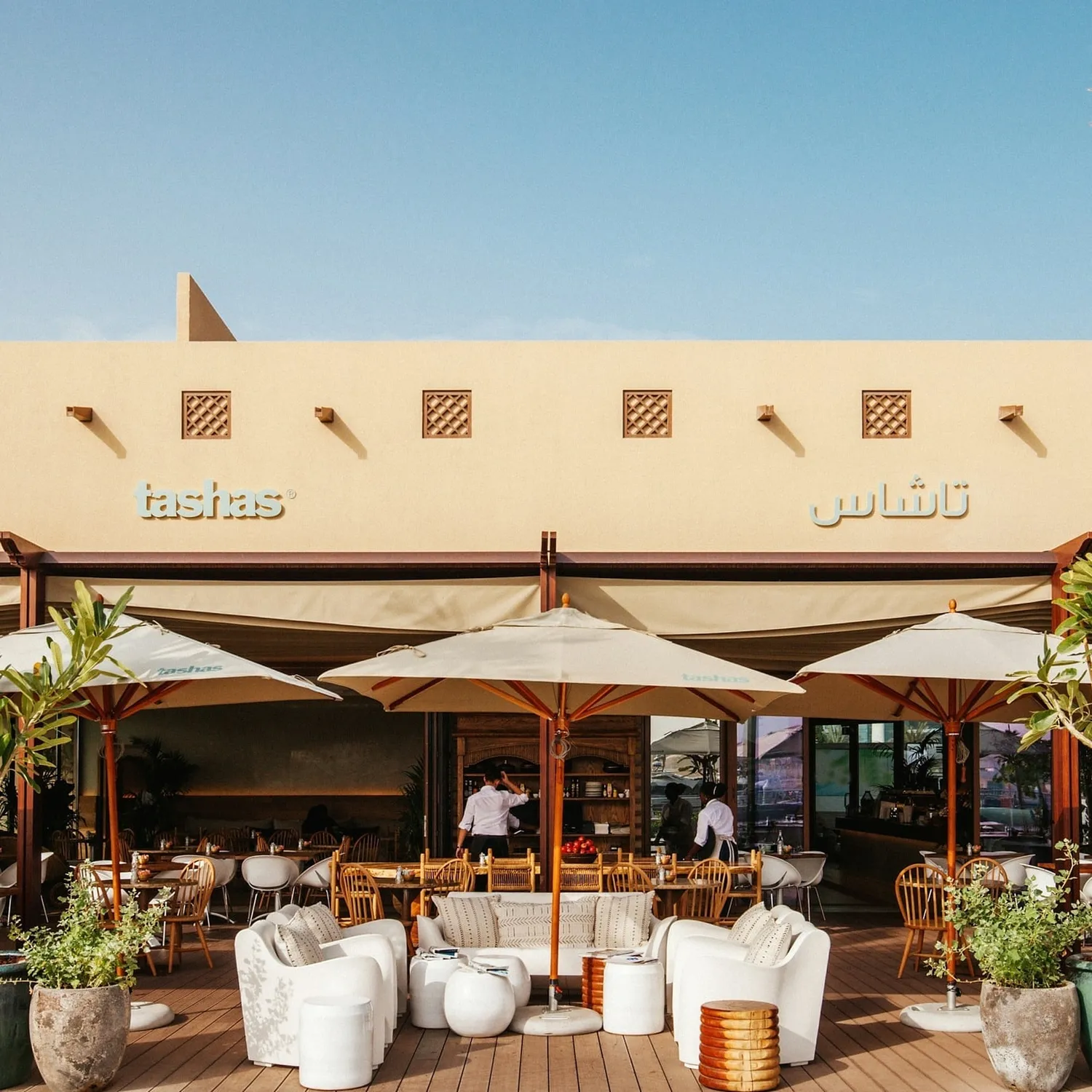 Tashas restaurant Abu Dhabi