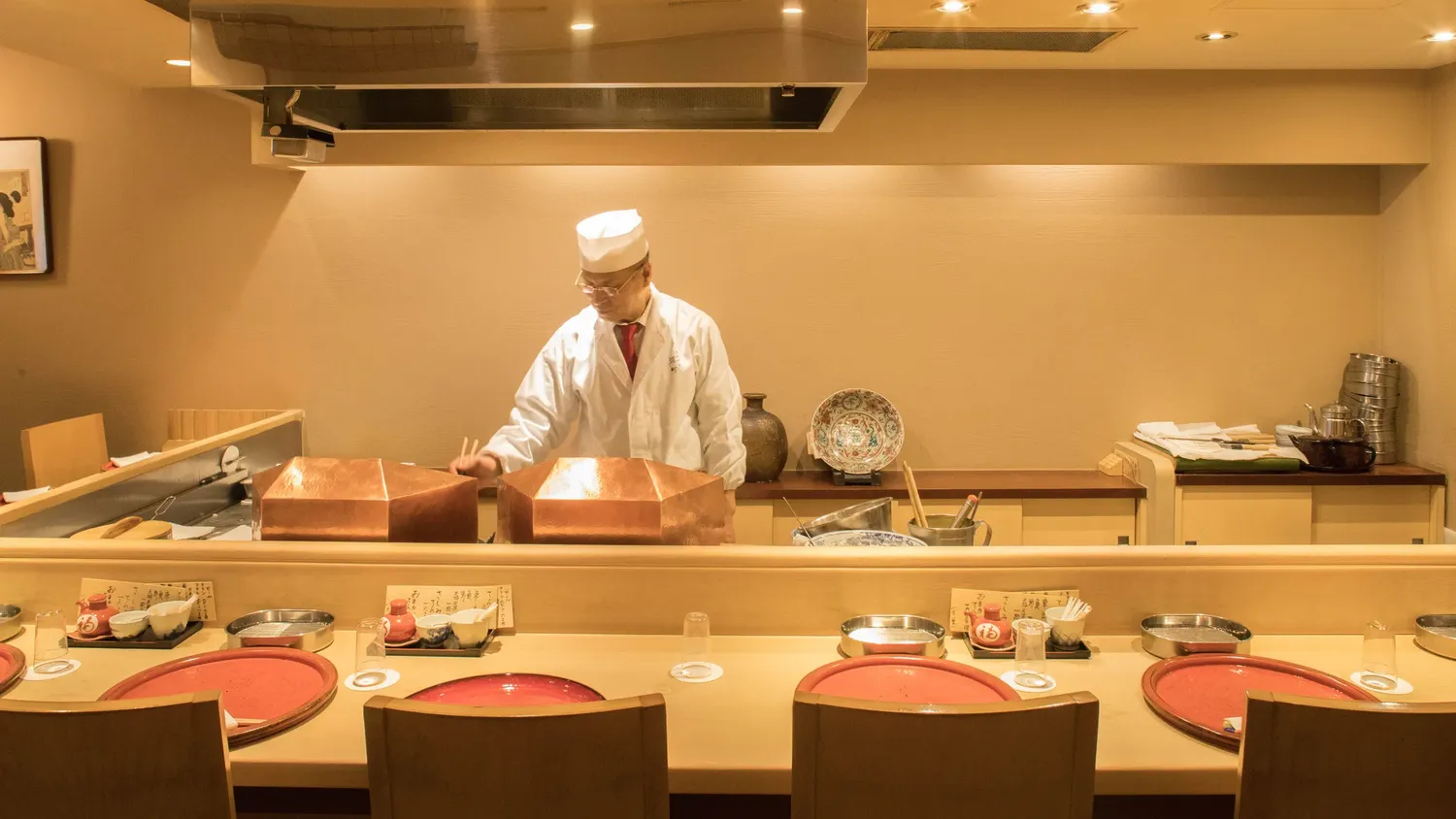 Tempura Fukamachi restaurant Tokyo