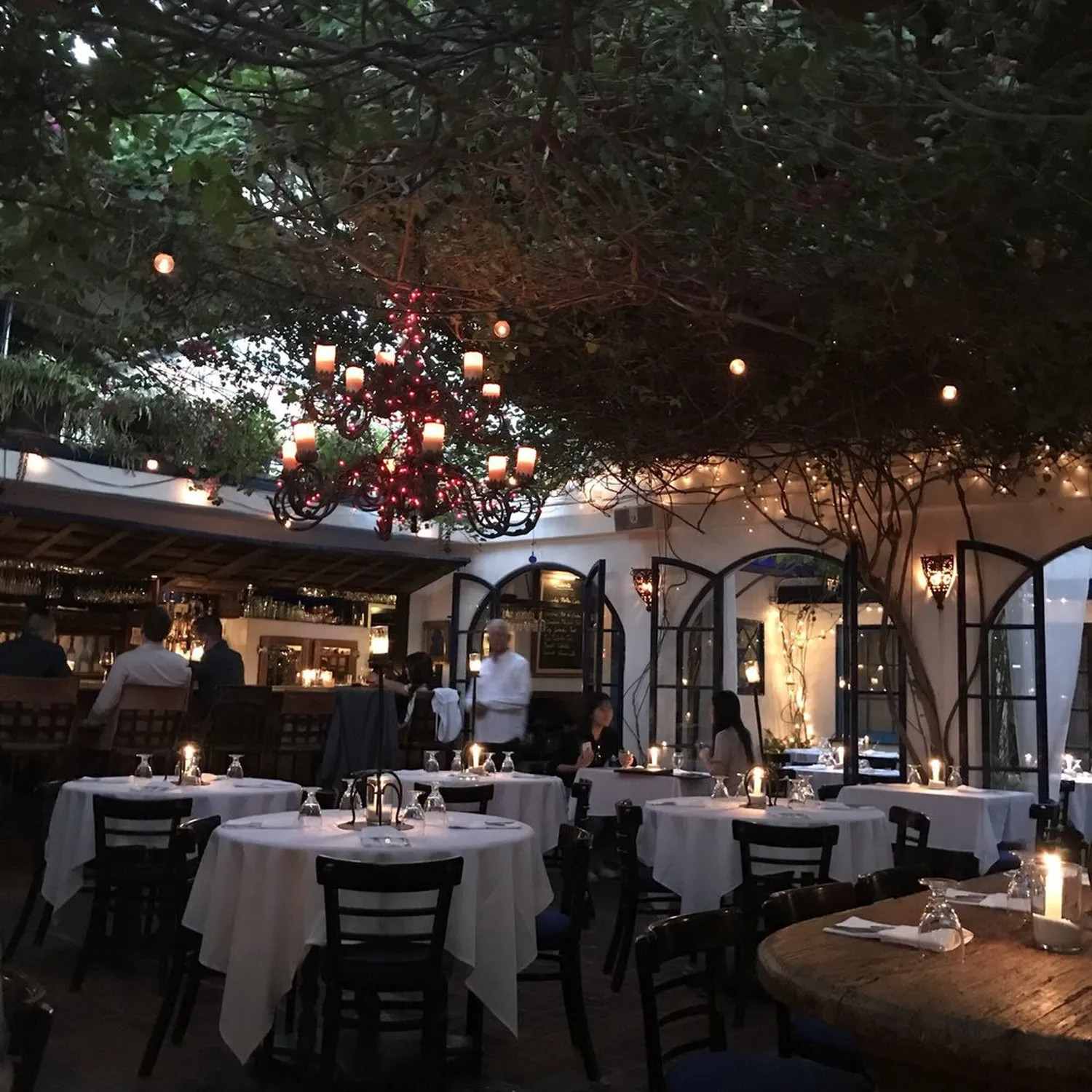 The Little Door restaurant Los Angeles