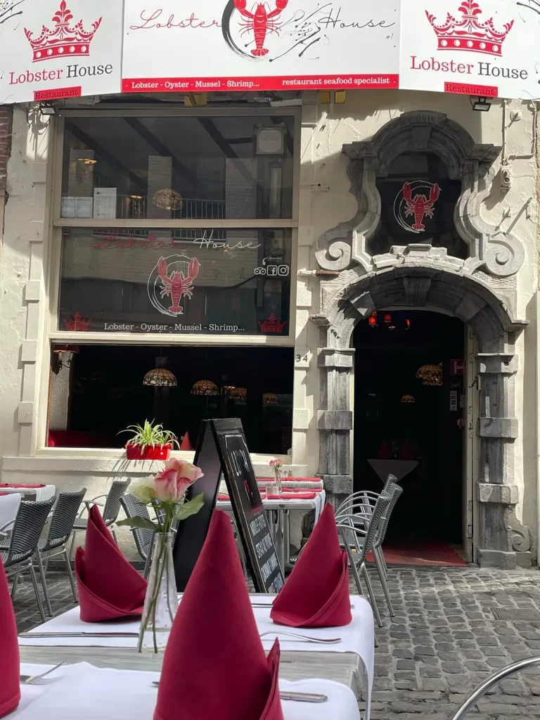 Reservation at THE LOBSTER HOUSE restaurant Brussels KEYS