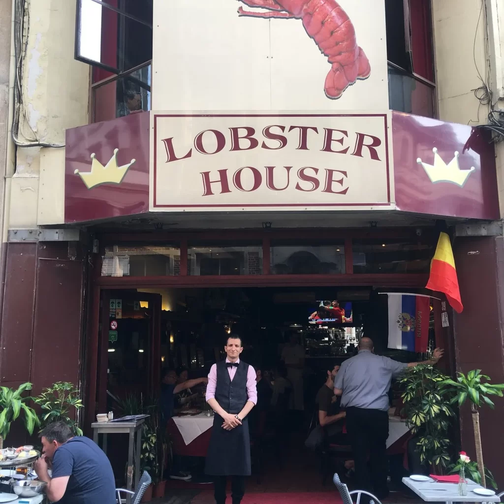 Reservation at THE LOBSTER HOUSE restaurant Brussels KEYS