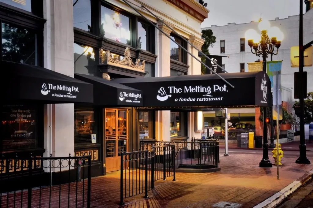 Reservation at THE MELTING POT restaurant San Diego KEYS