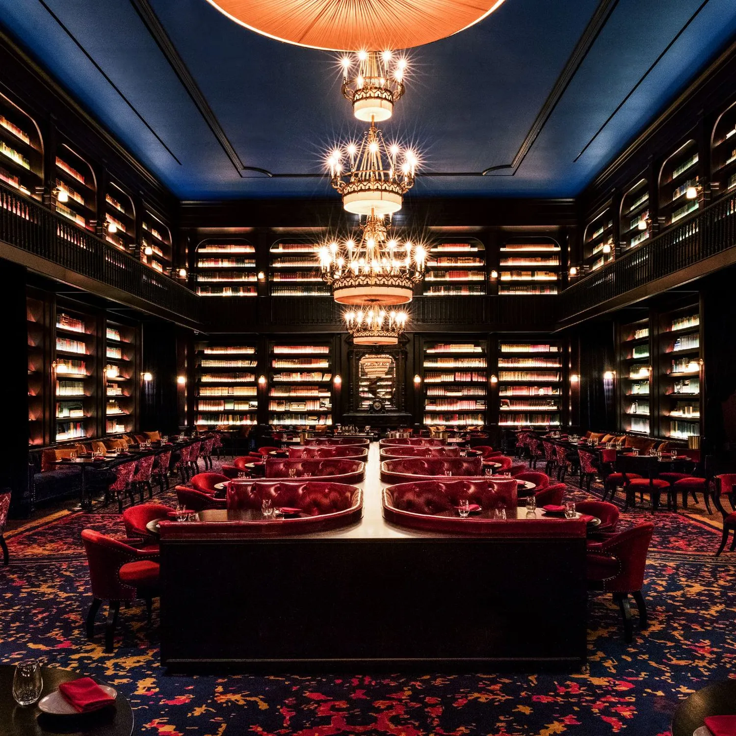 The Nomad Library restaurant Las Vegas