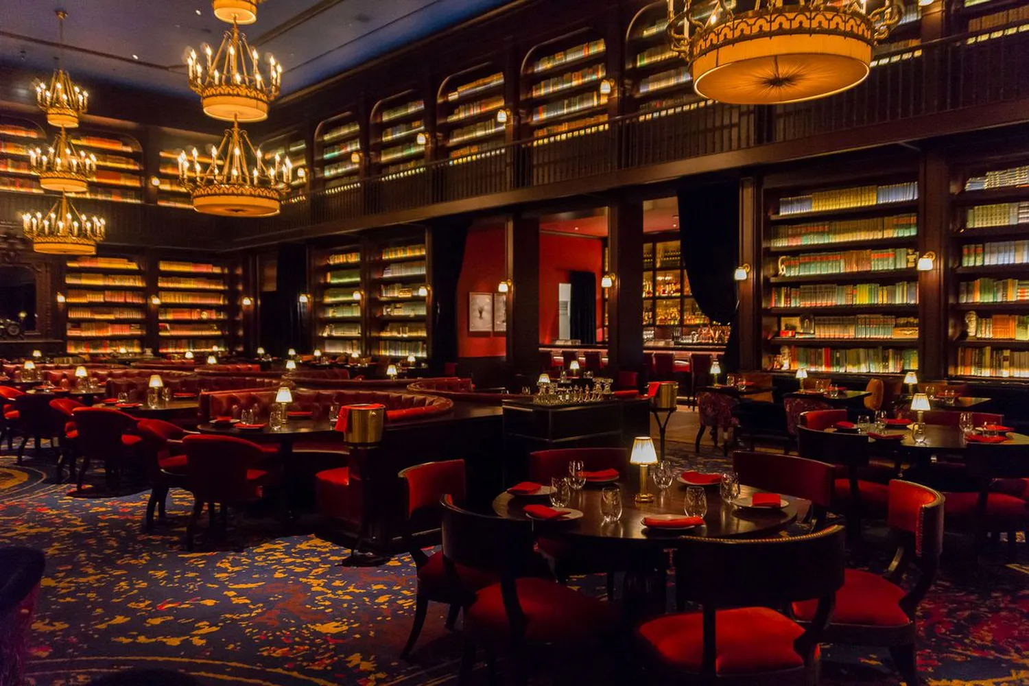 The Nomad Library restaurant Las Vegas