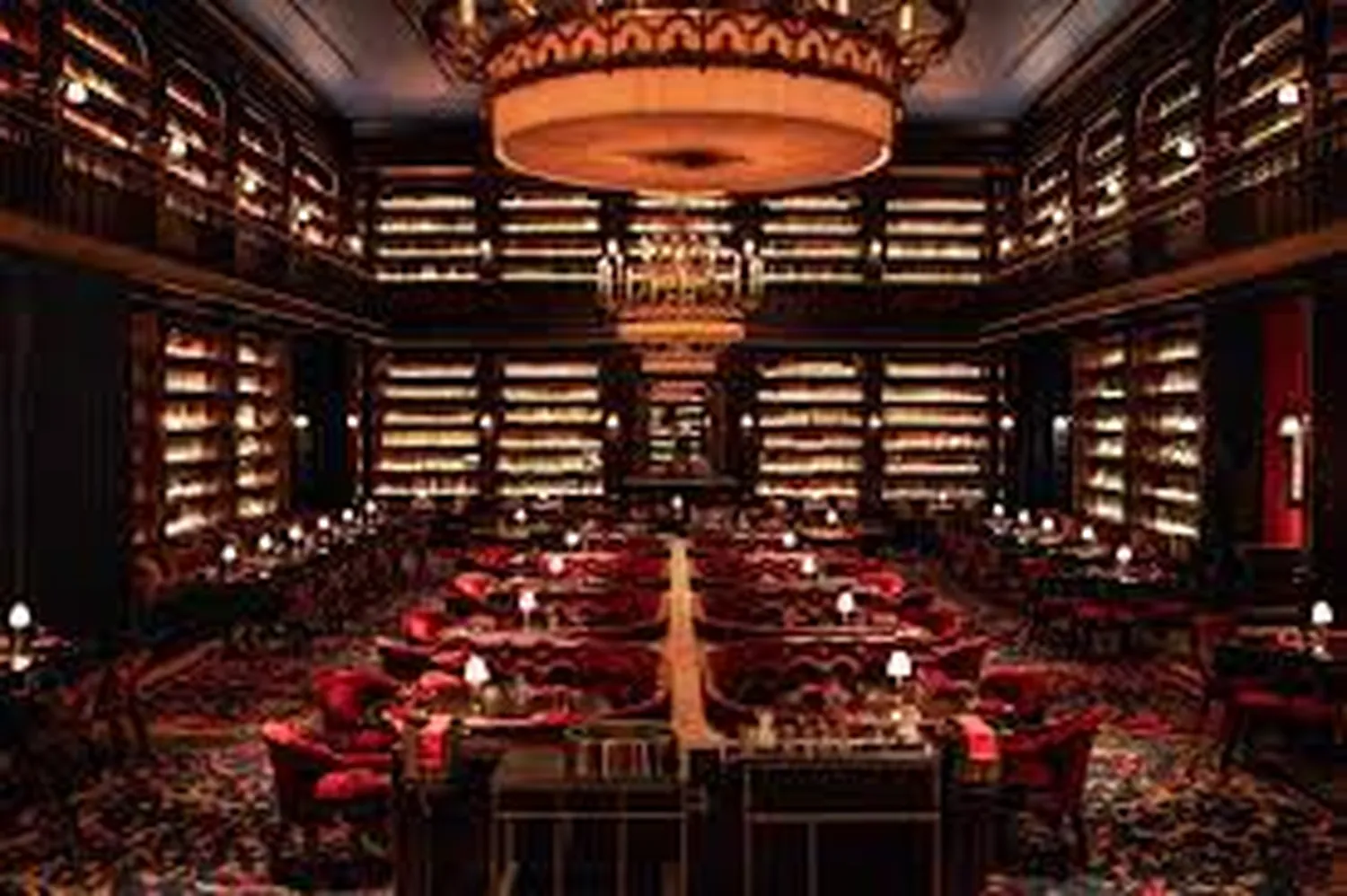 The Nomad Library restaurant Las Vegas