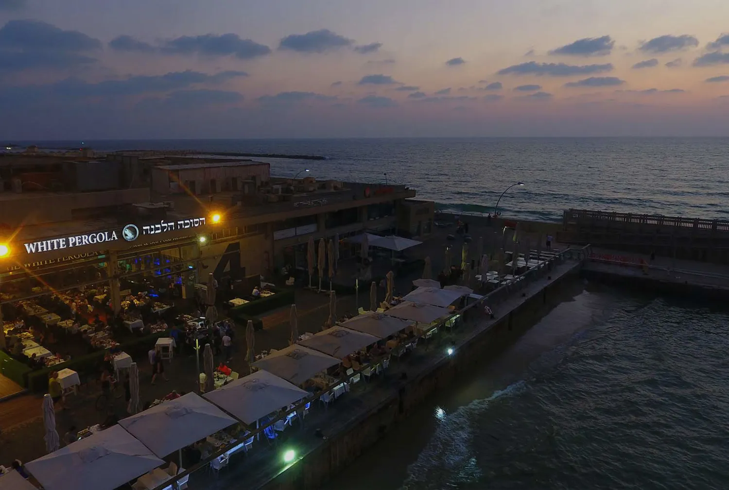 White Pergola restaurant Tel Aviv