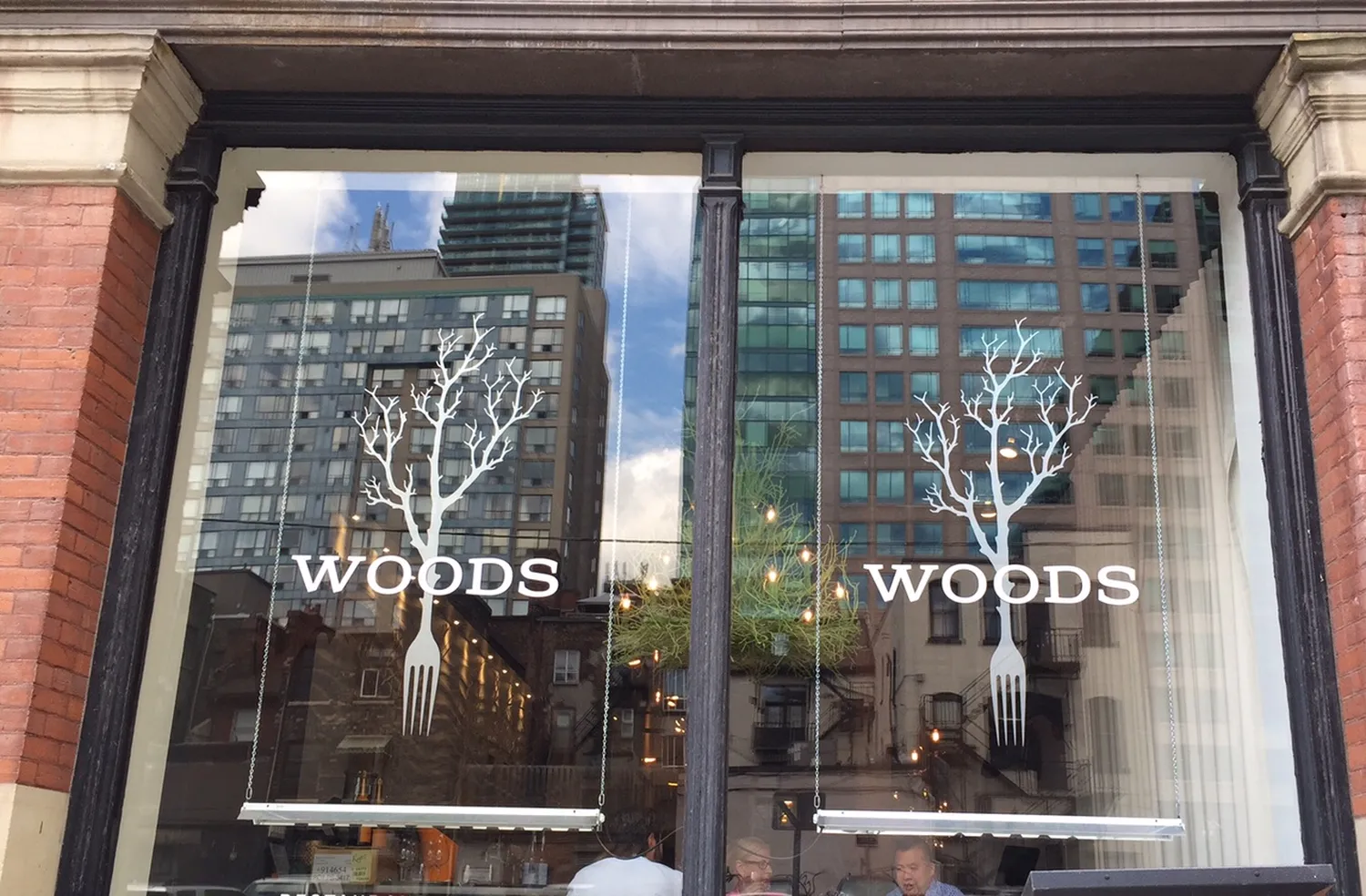 Woods restaurant Toronto