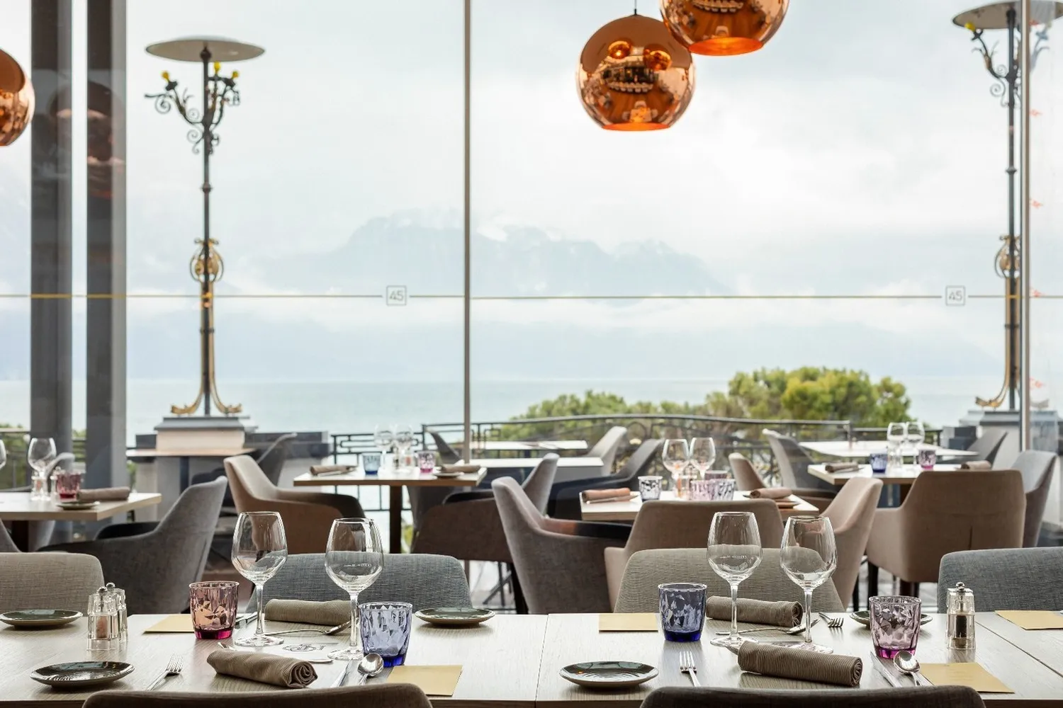 45 Grill &amp; Health restaurant Montreux