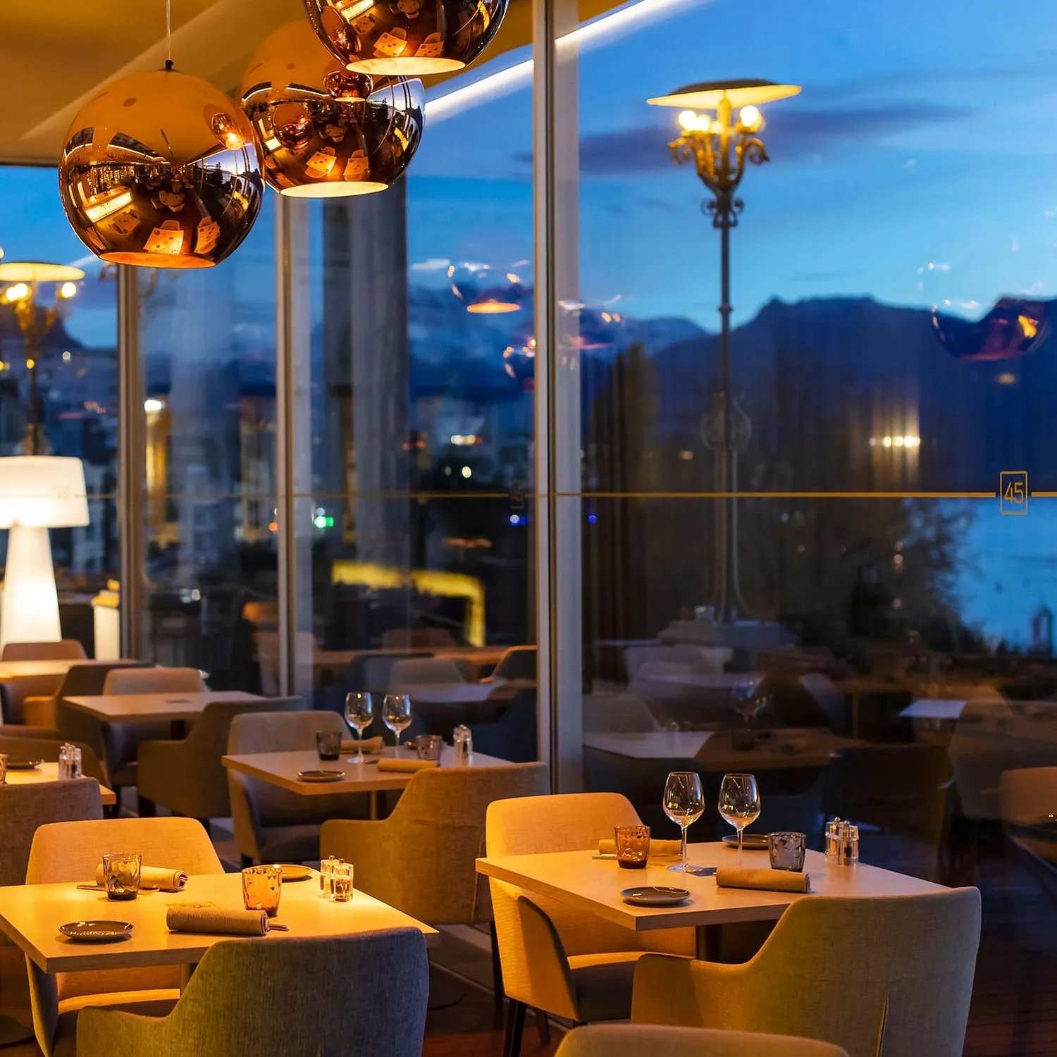 45 Grill & Health restaurant Montreux