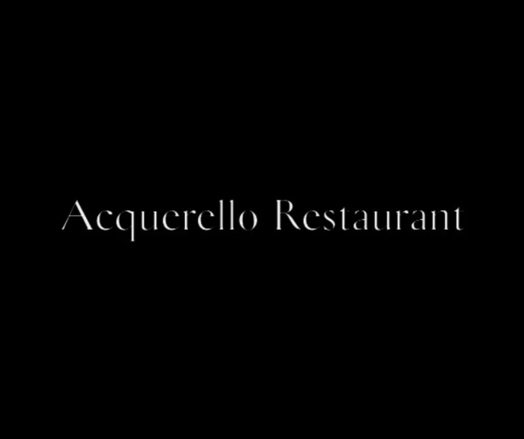 Acquerello restaurant Venice