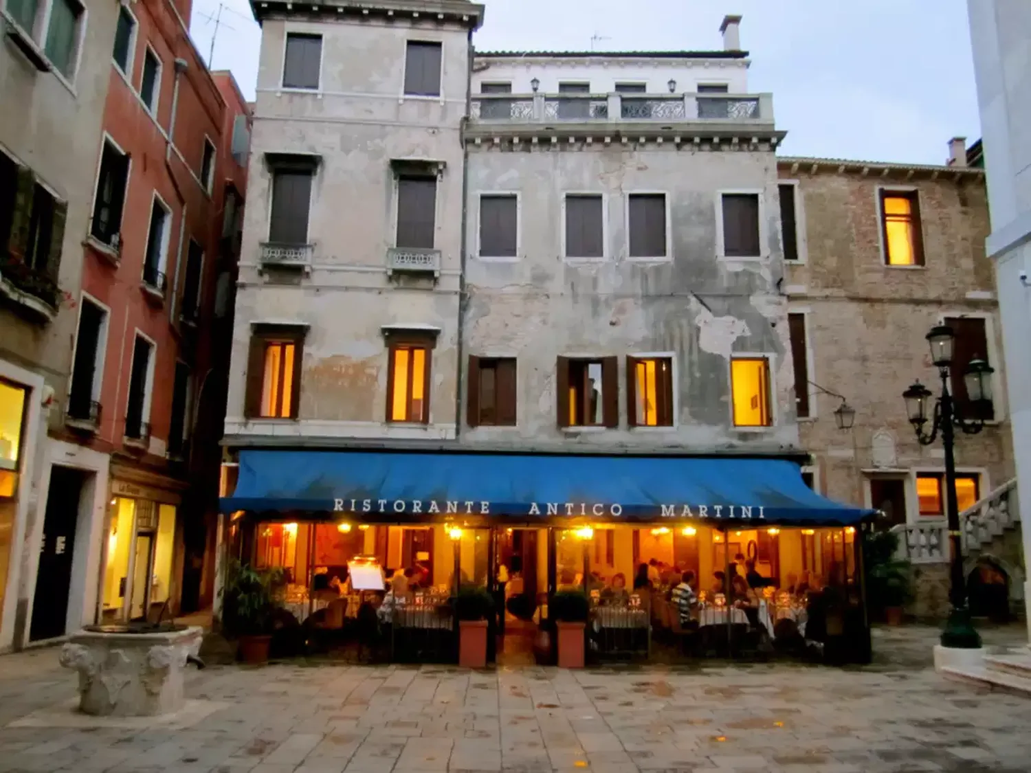 Antico Martini restaurant Venise