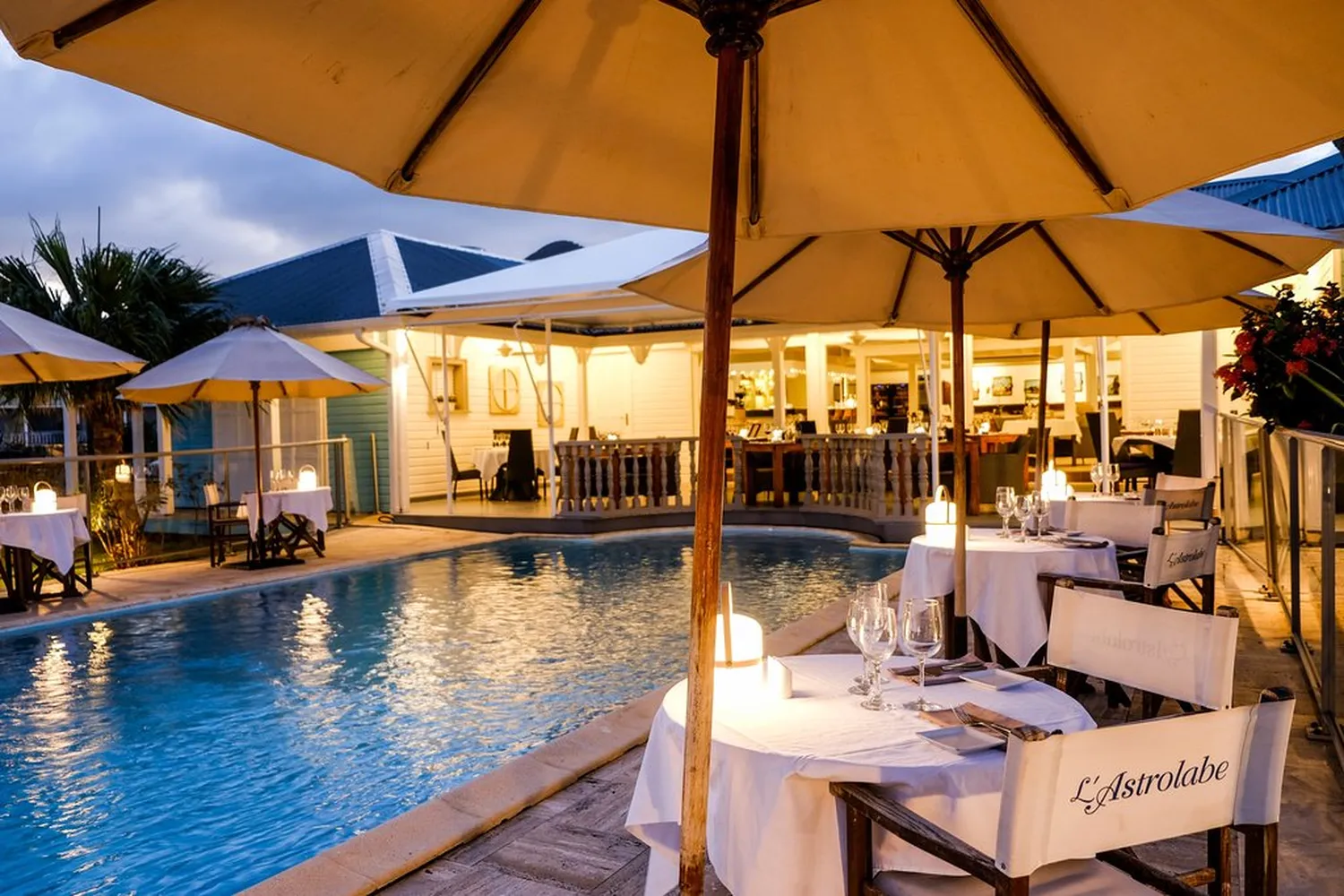 Astrolabe restaurant Saint Marteen