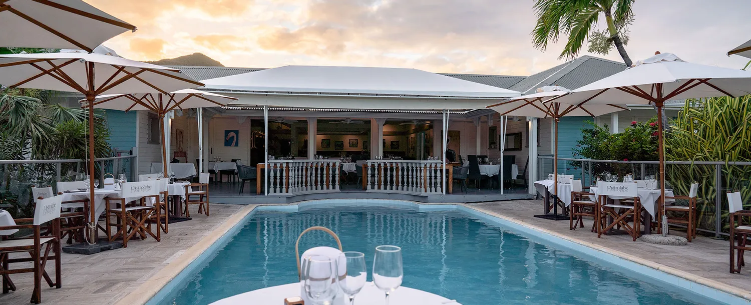 Astrolabe restaurant Saint Marteen