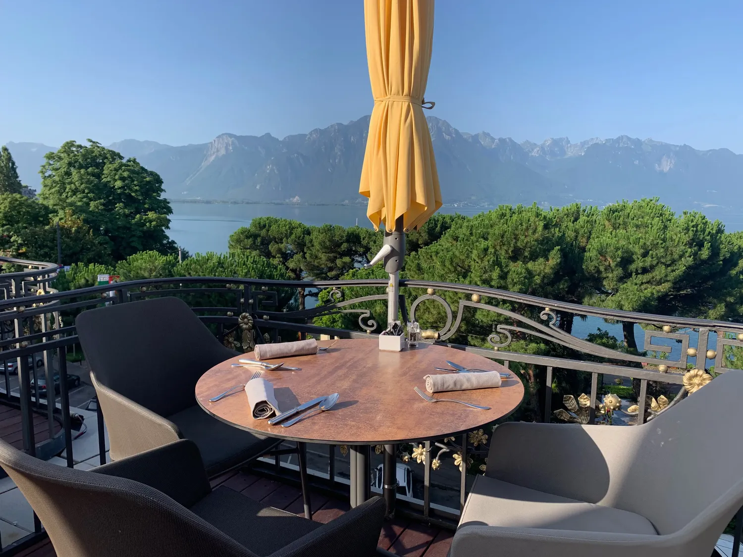 Auberge de Chaulin restaurant Montreux