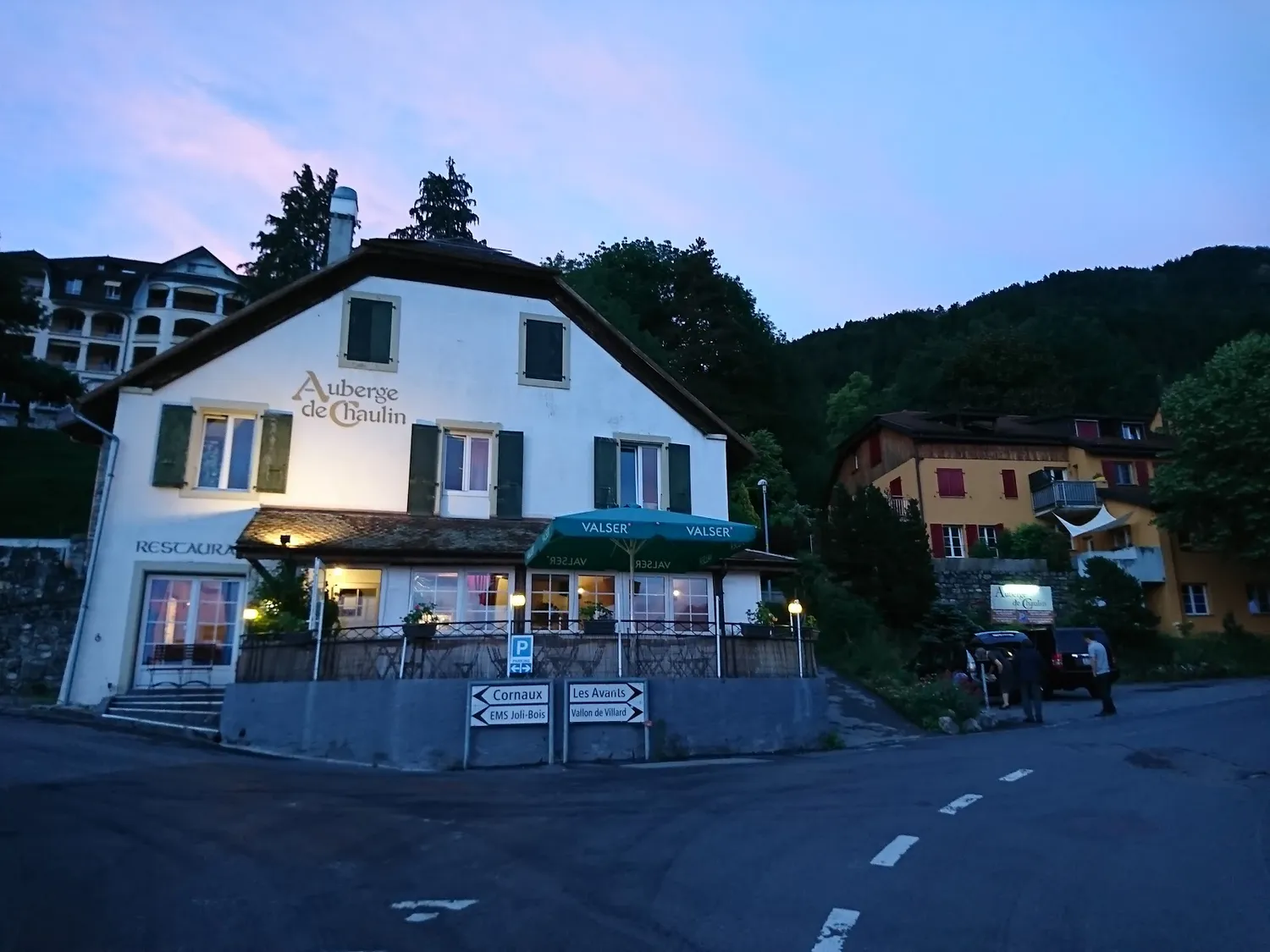 Auberge de Chaulin restaurant Montreux