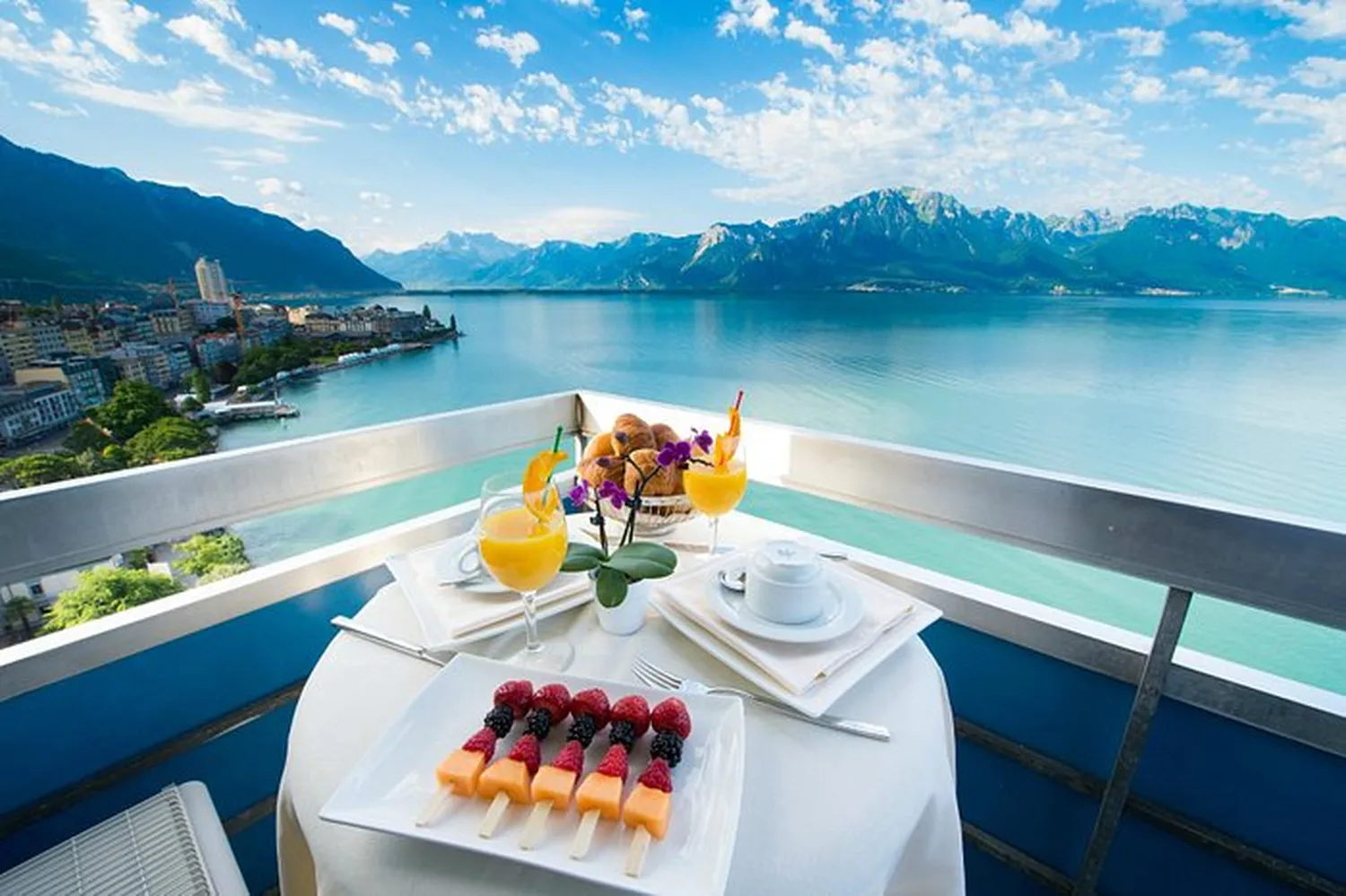 Bel Horizon Restaurant Montreux Swiss