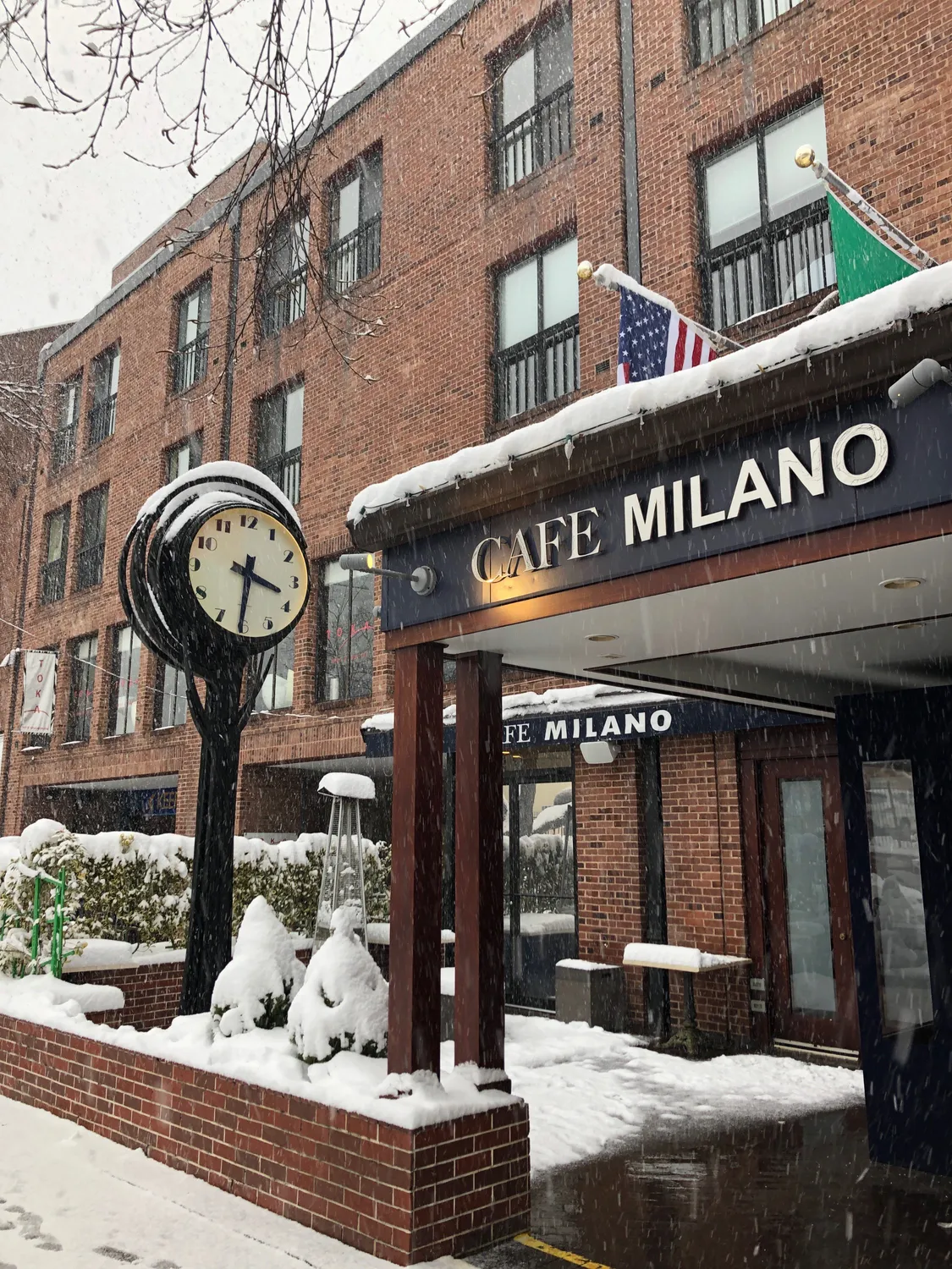 Cafe Milano restaurant Washington DC