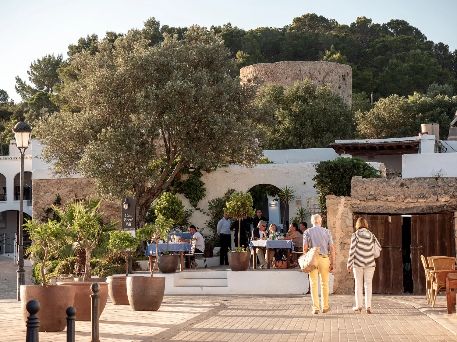 Can Berri Vell restaurant Ibiza