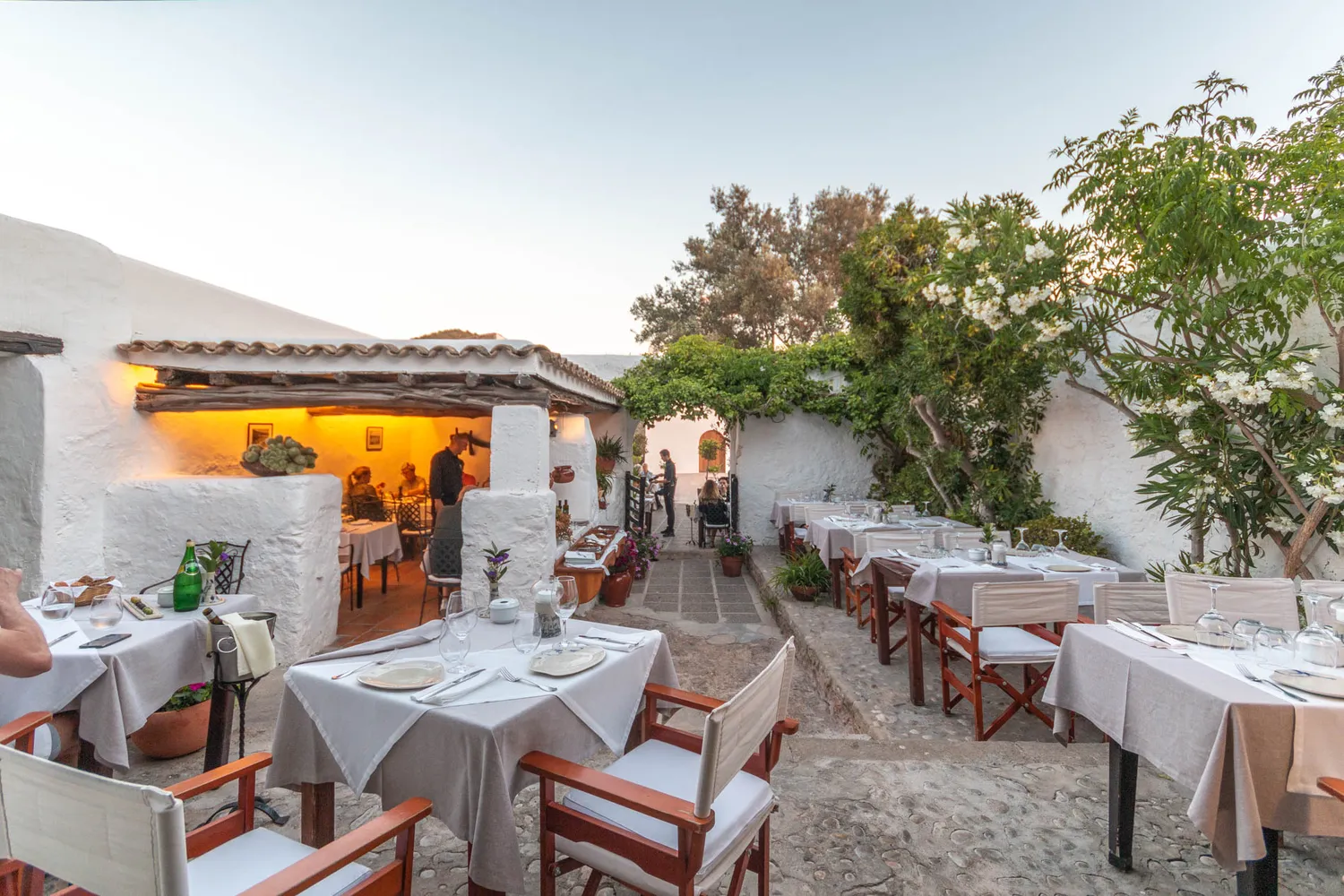 Can Berri Vell restaurant Ibiza