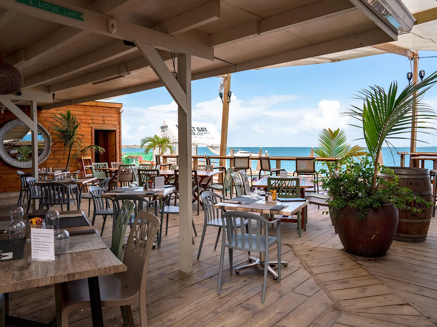 Captain Frenchy by fred restaurant Saint Marteen