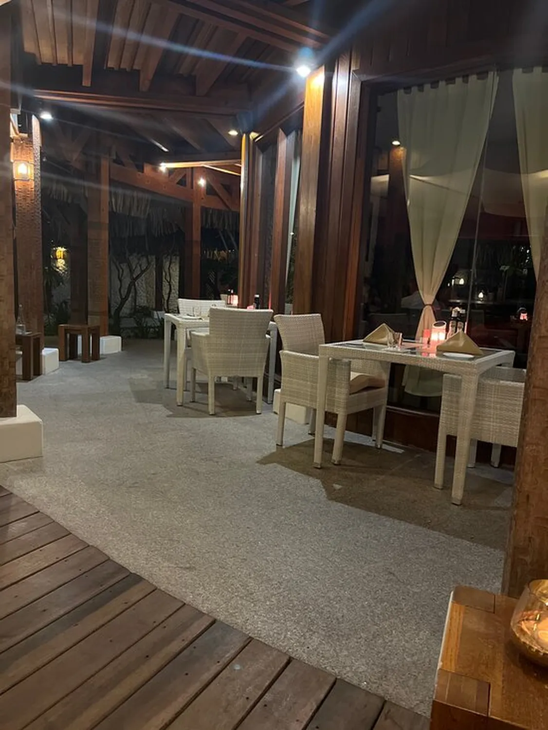 Far Niente restaurant Bora Bora