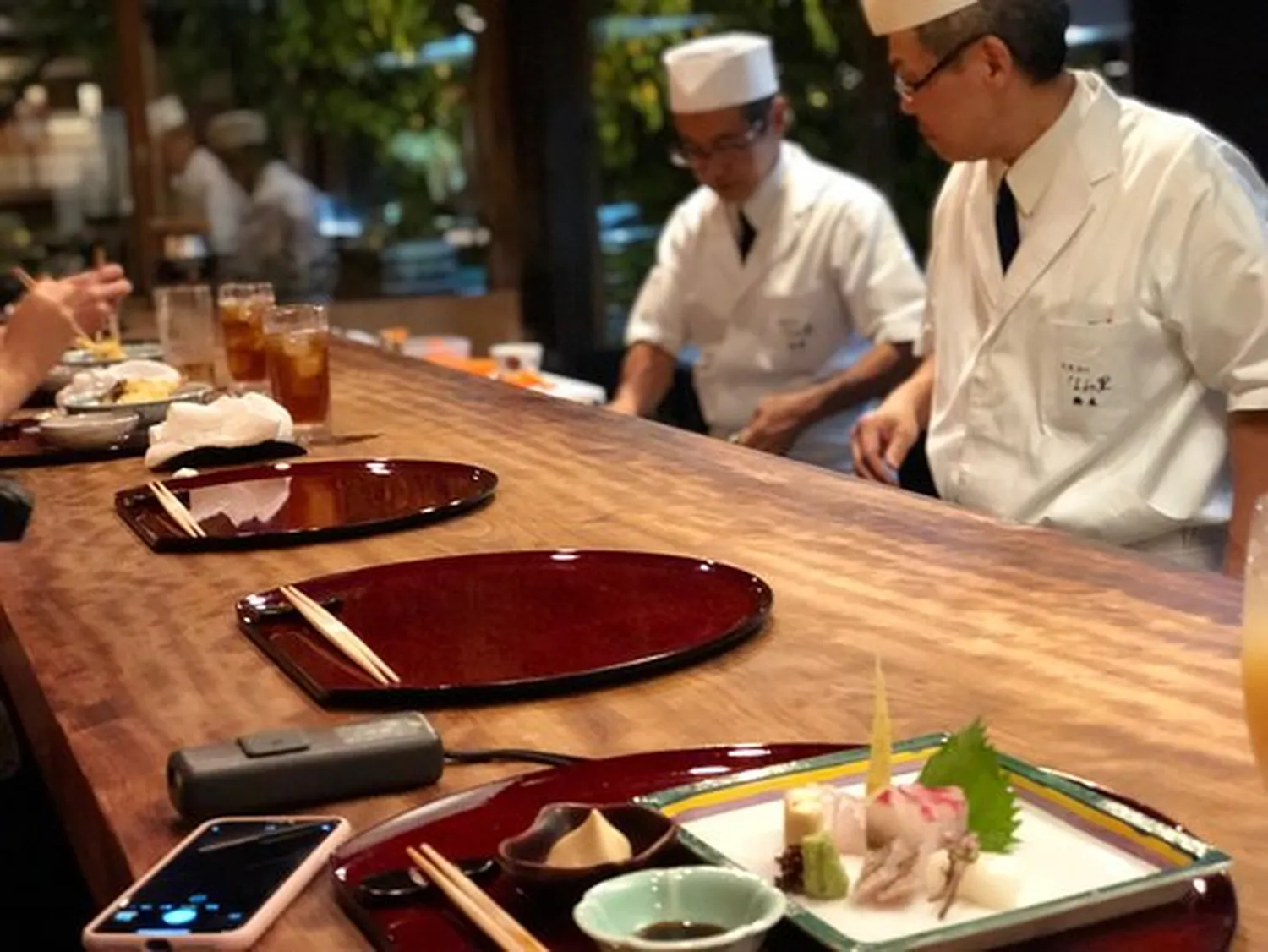 Gion Shirakawa Namisato restaurant Kyoto