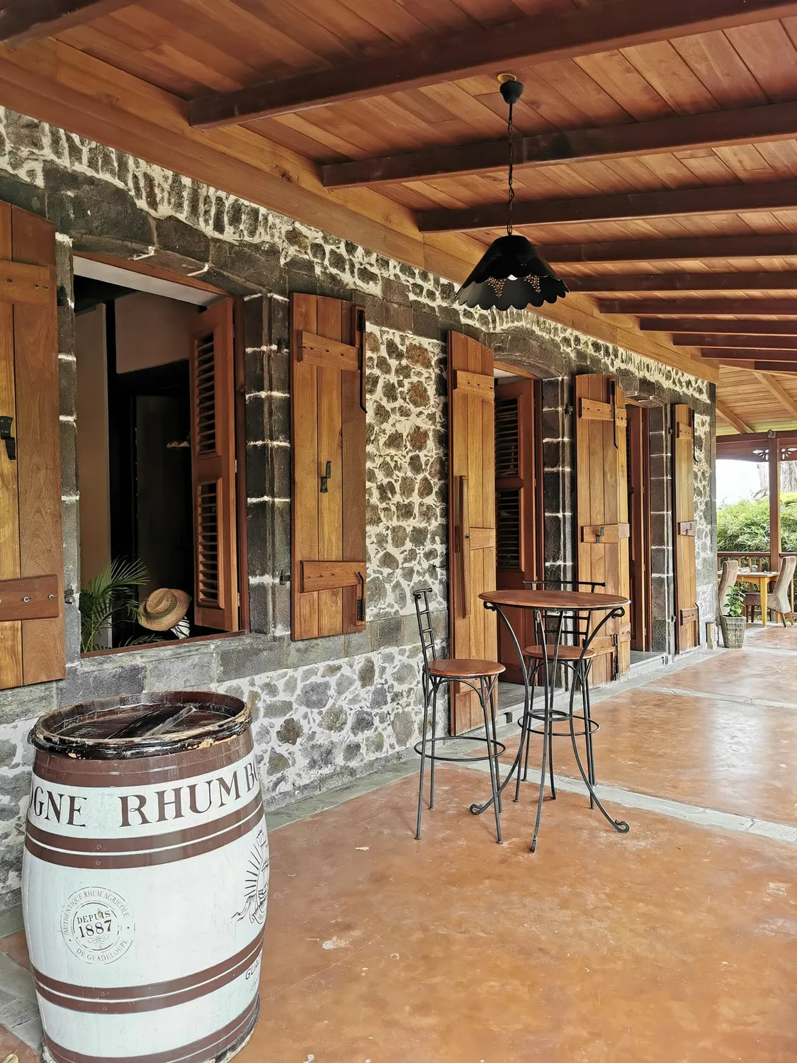 Habitation Desmarets restaurant Guadeloupe