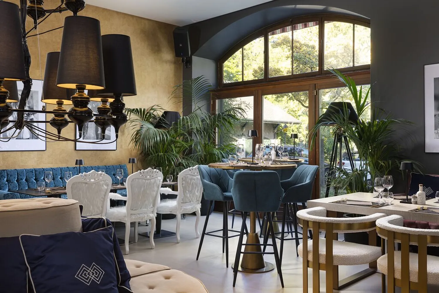 Jardin de Penthes restaurant Geneva