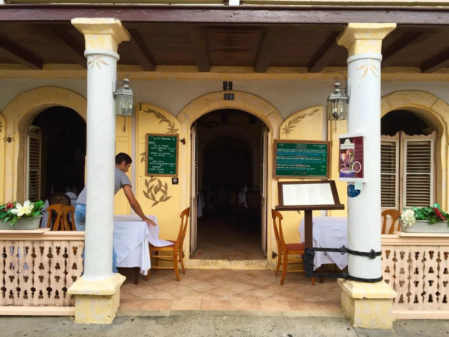 L&#039;Auberge Gourmande restaurant Saint Marteen