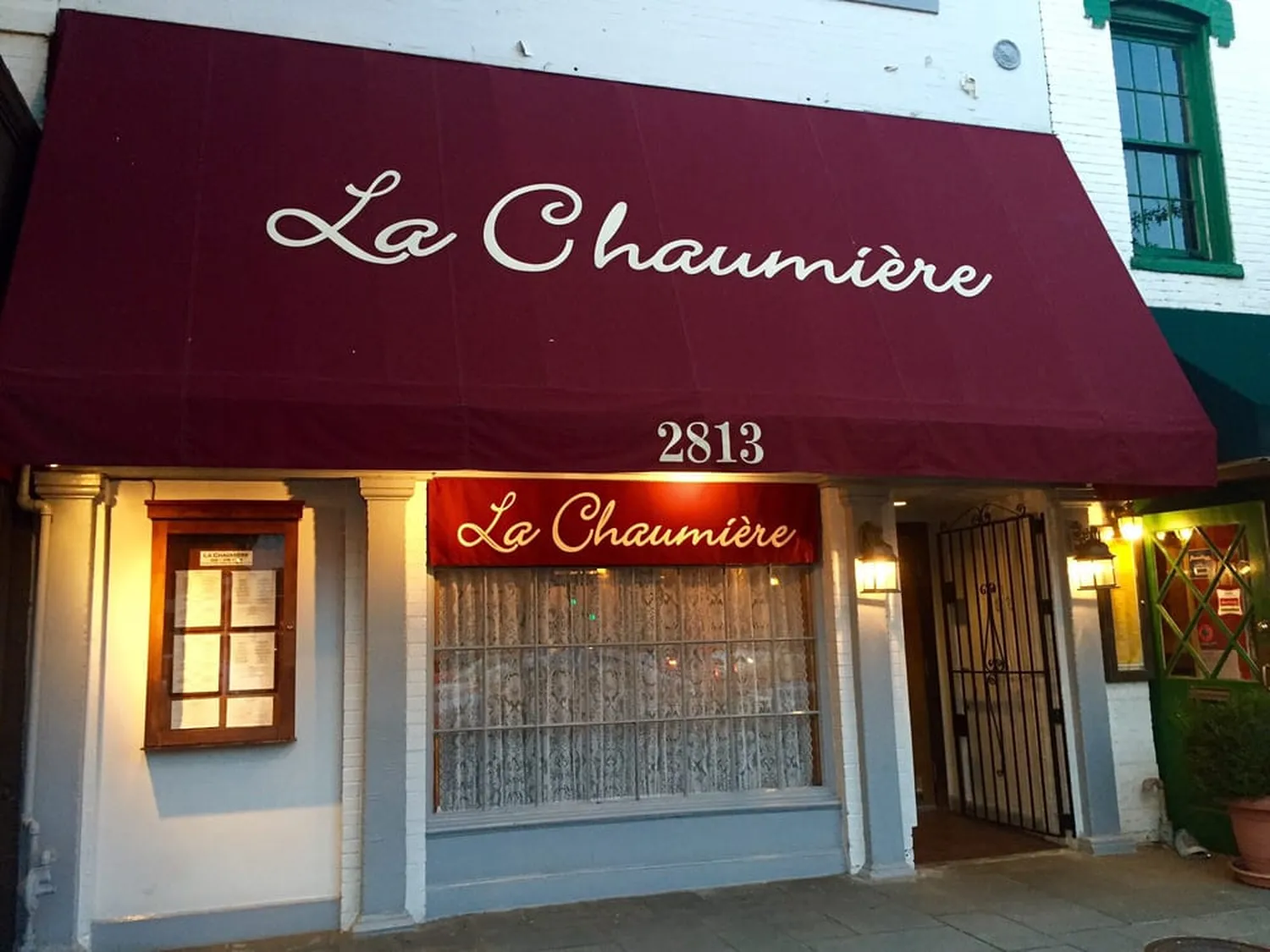 La Chaumiere restaurant Washington DC