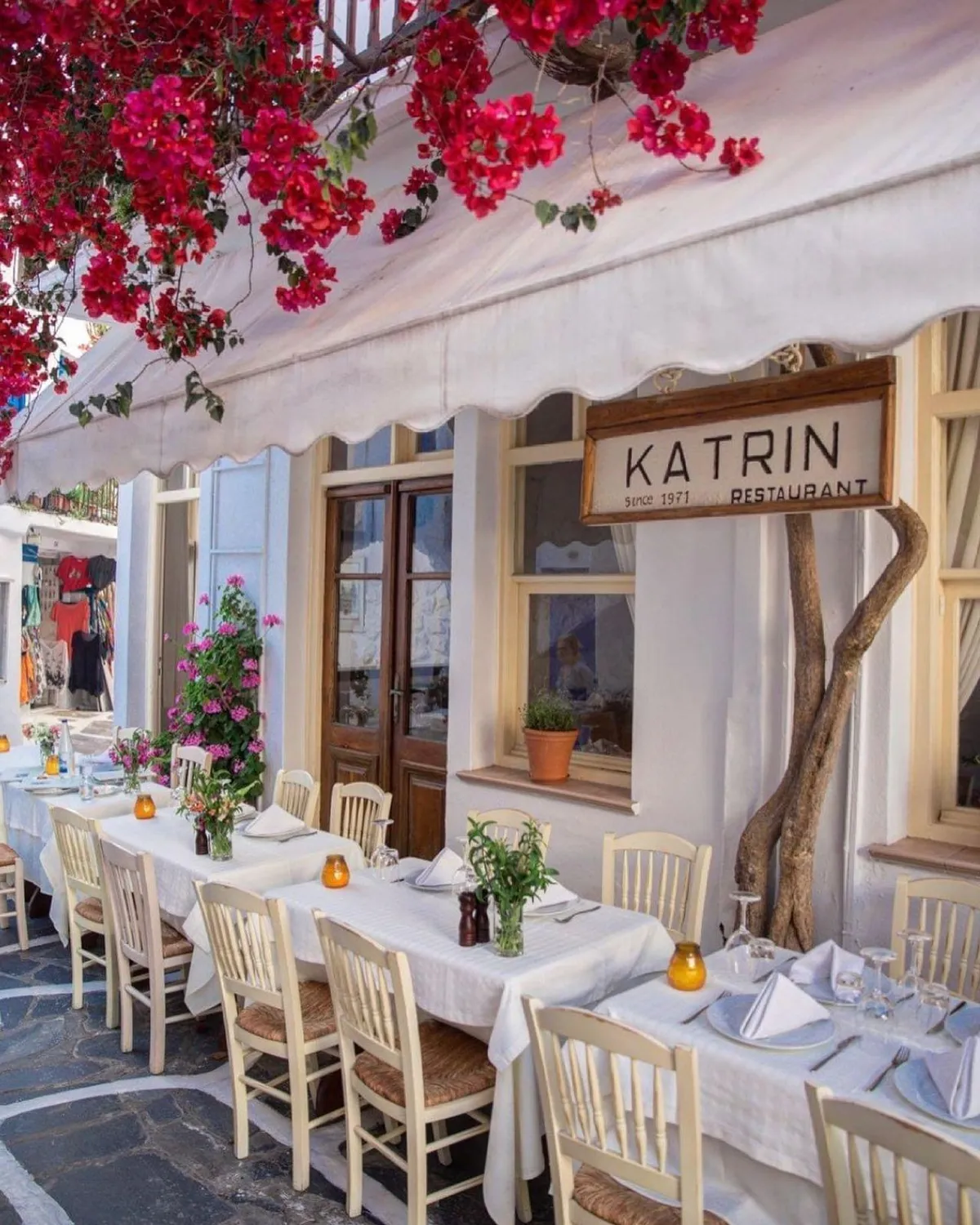 La Maison de Katrin restaurant Mykonos