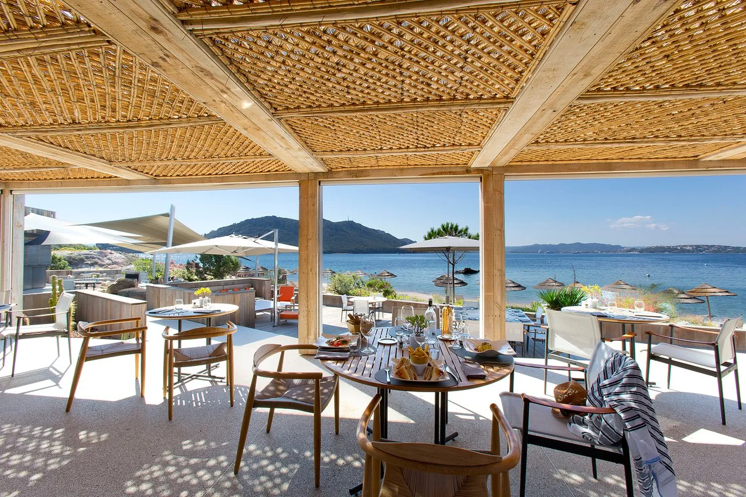 La Plage restaurant Porto Vecchio