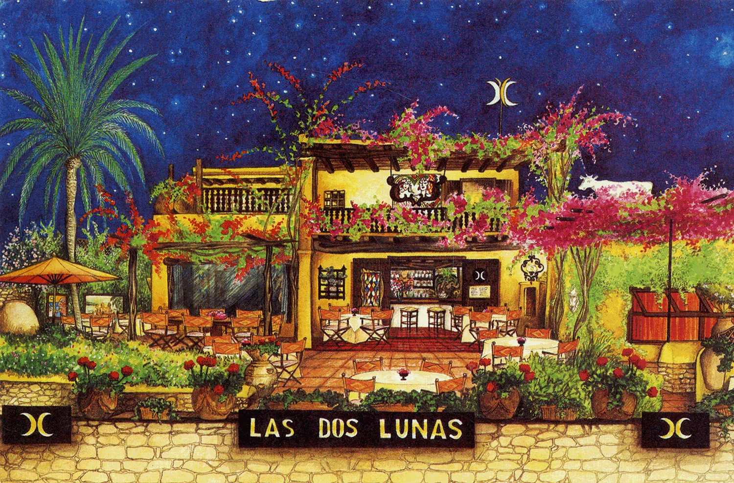 Las dos Lunas restaurant Ibiza