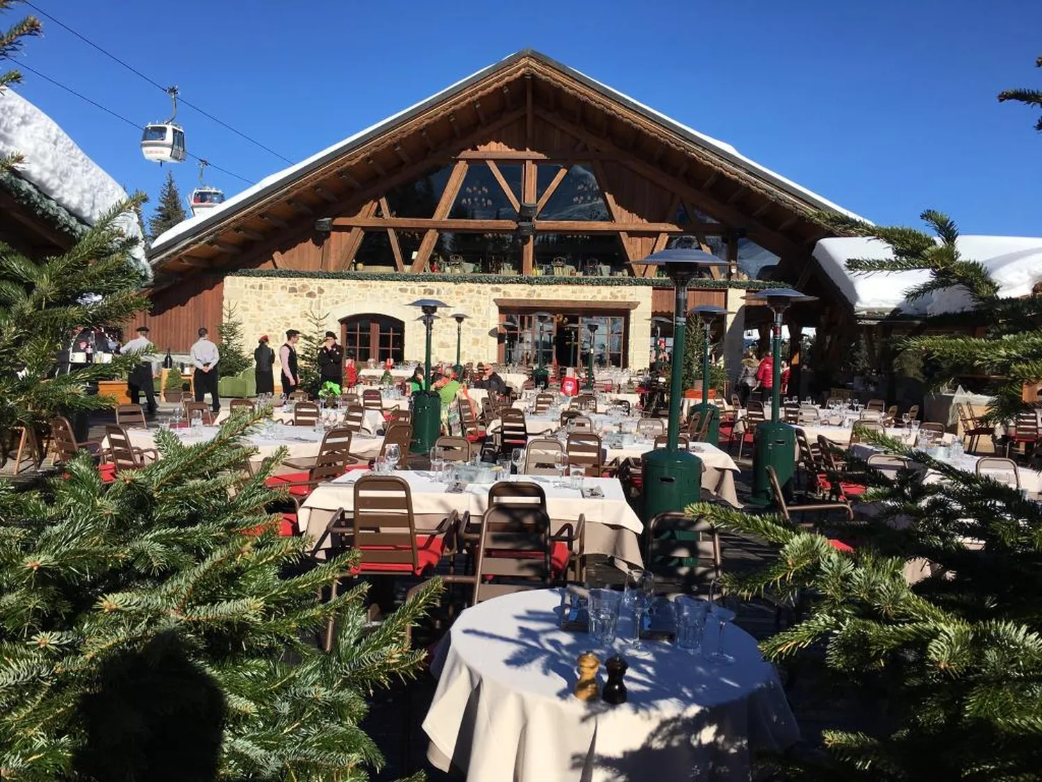 Le Chalet de Pierres restaurant Méribel