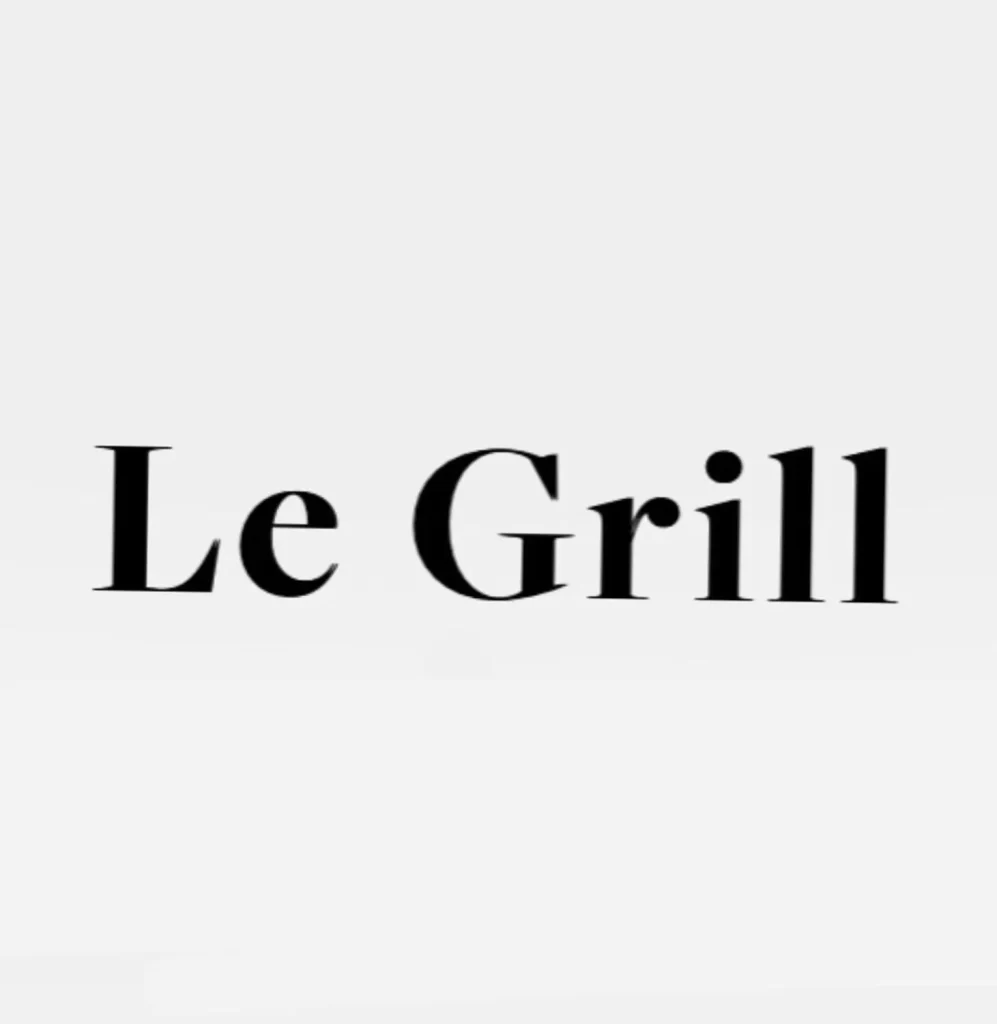 Le Grill restaurant Geneva