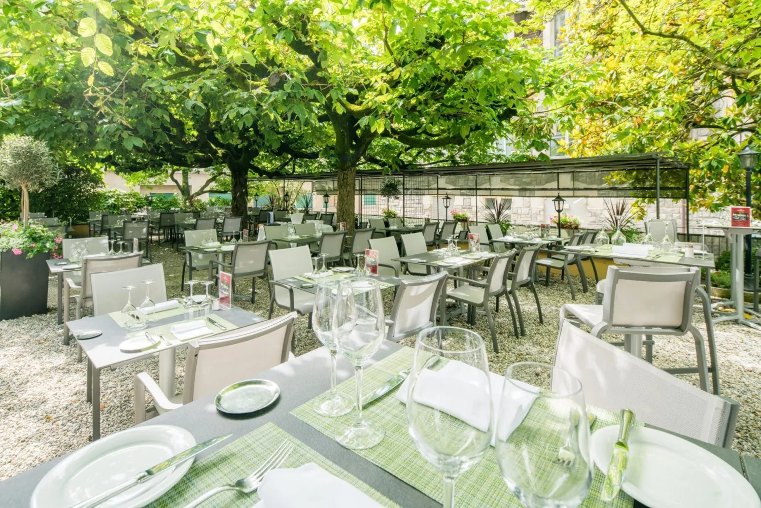 Le Mirabeau restaurant Lausanne