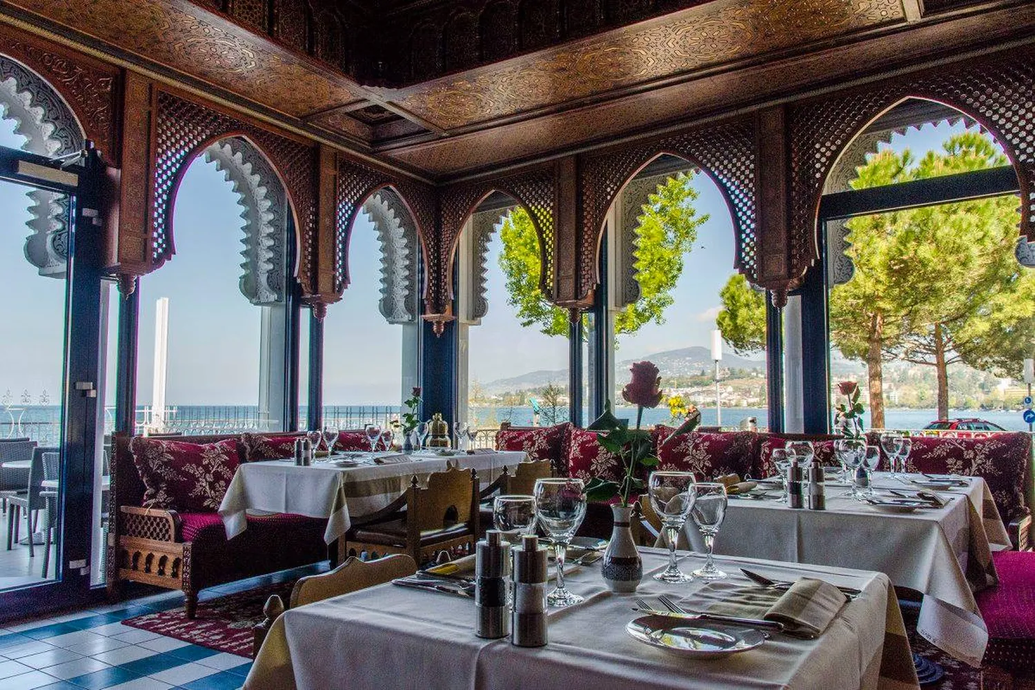 Le Palais Oriental restaurant Montreux