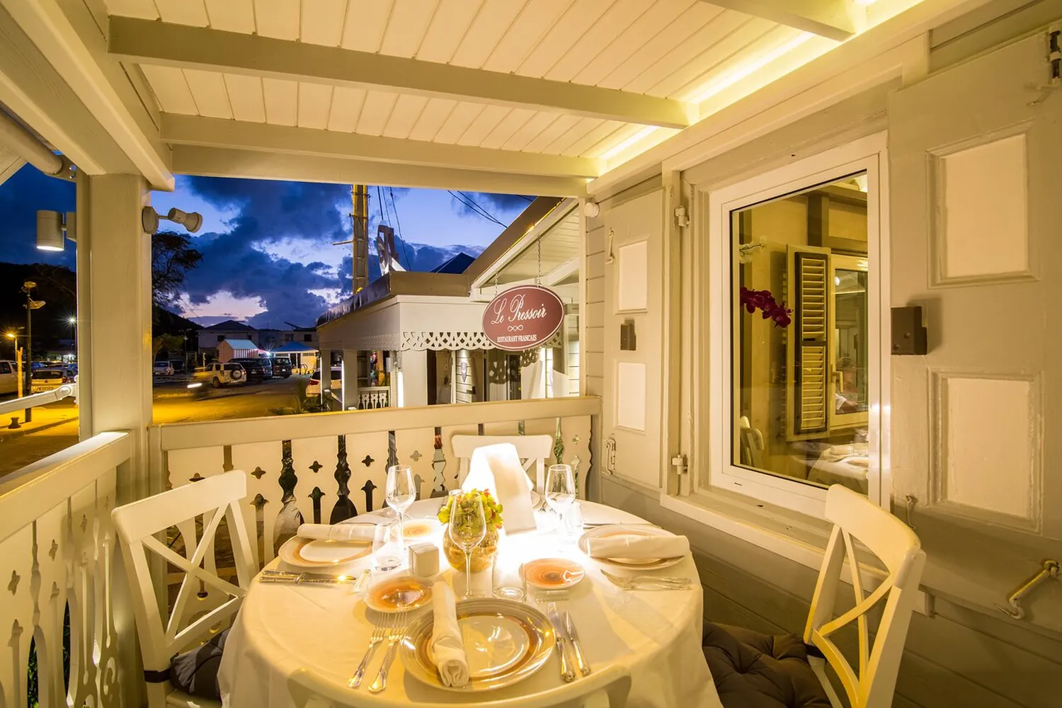 Le Pressoir restaurant Saint Marteen