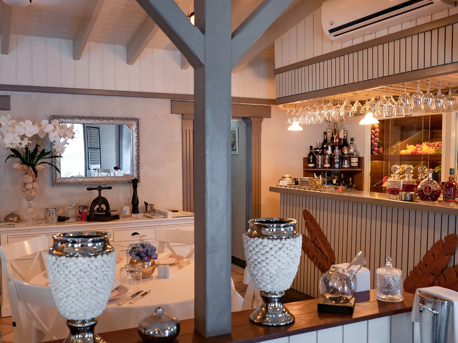 Le Pressoir restaurant Saint Marteen