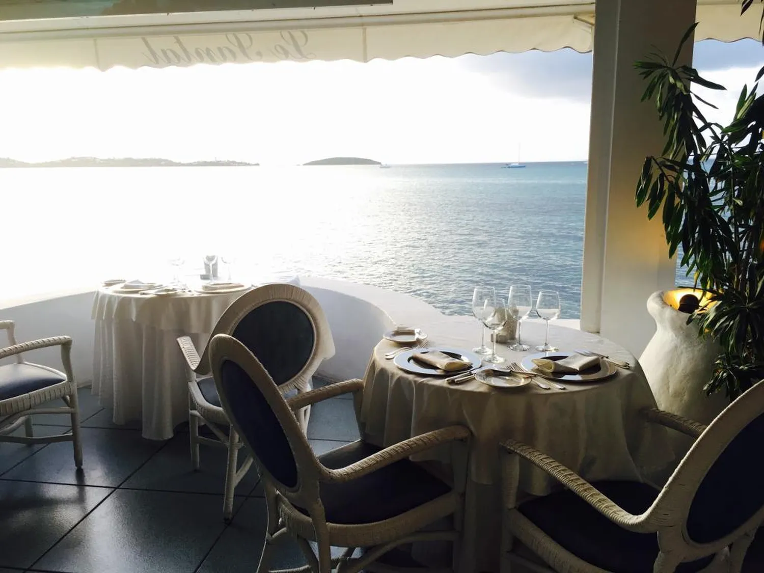 Le Santal restaurant Saint Marteen