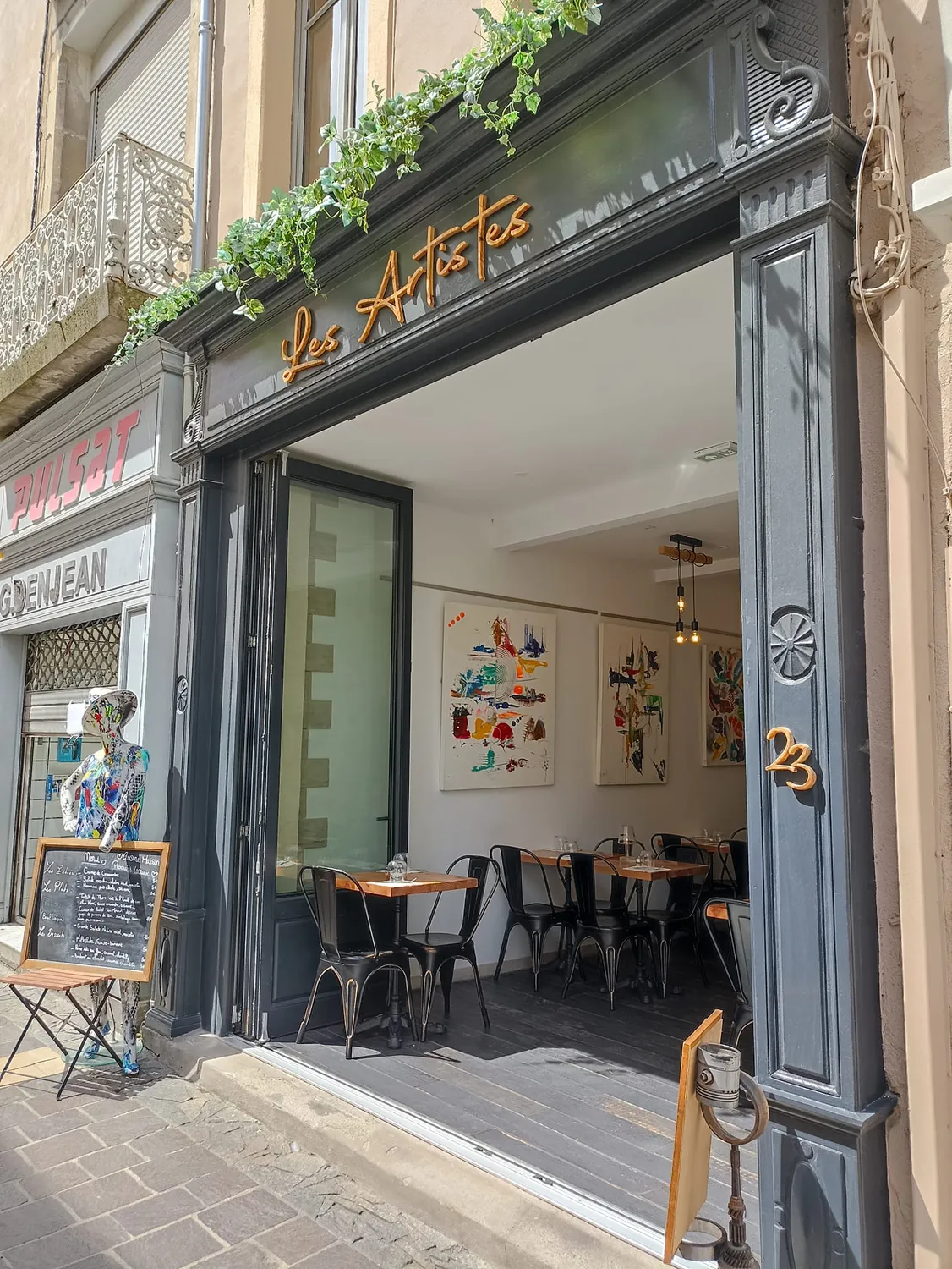 Les Artistes restaurant Carcassonne