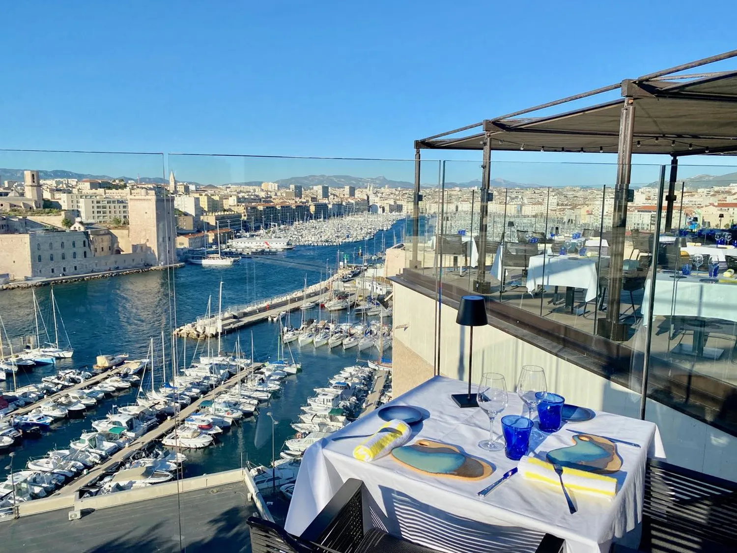 Les Trois Forts restaurant Marseille